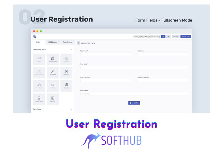 User Registration Pro